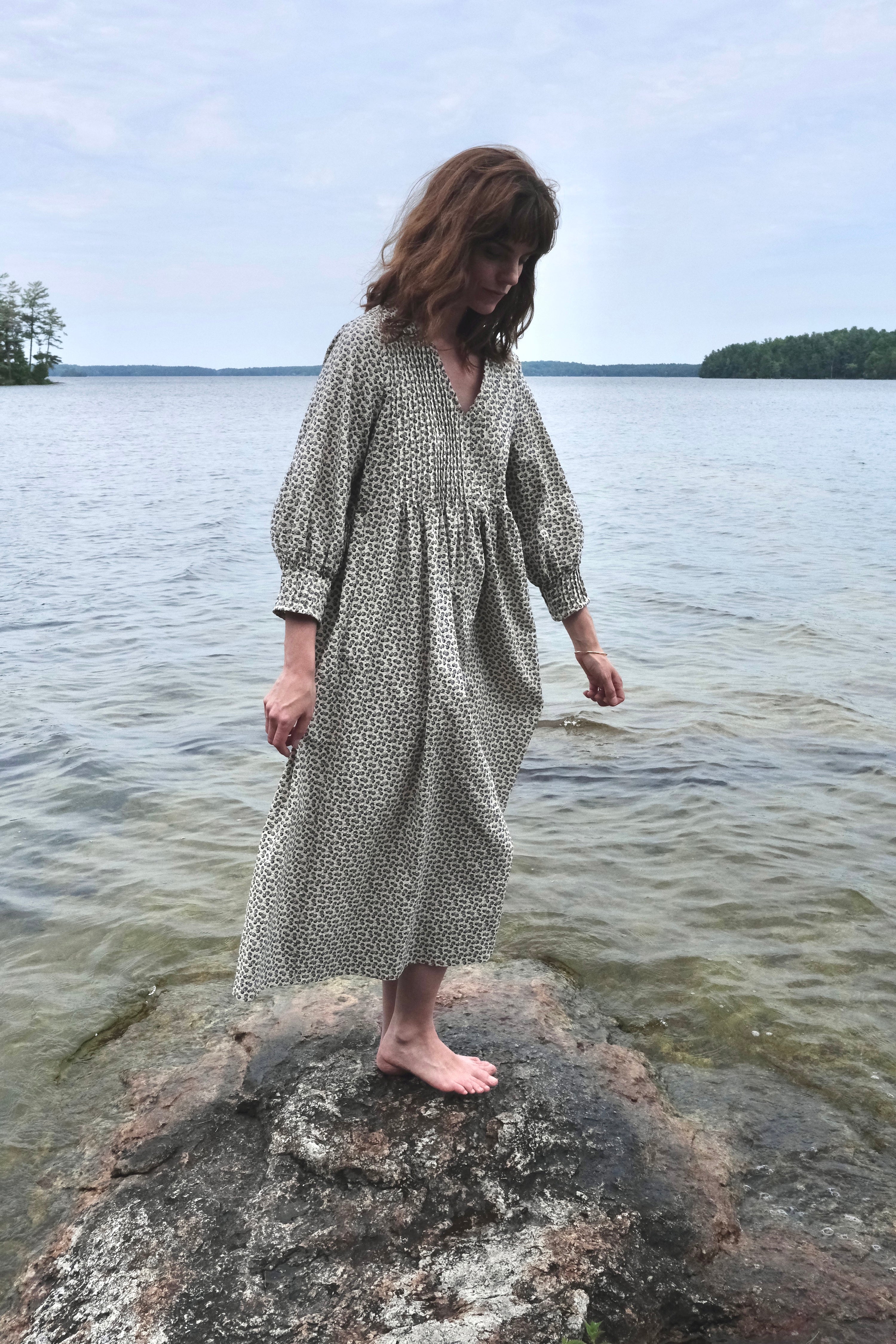 Women s Garden Dress Blouse PDF Pattern FRUX STUDIO women-s-garden-dress-blouse-pdf-pattern-frux-studio