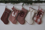 Christmas Stocking Letter Block PDF Pattern